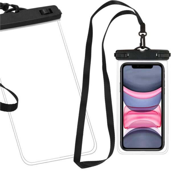 Husa telefon subacvatica waterproof impermeabila, universala, 180x110mm, cu snur - imagine 19