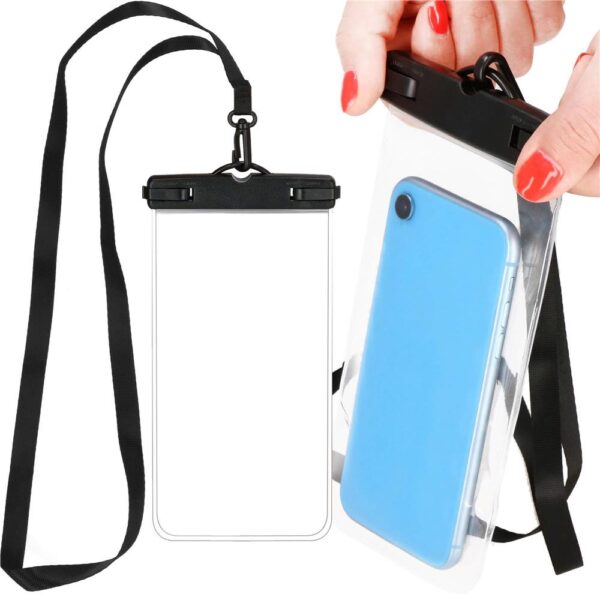 Husa telefon subacvatica waterproof impermeabila, universala, 180x110mm, cu snur - imagine 20