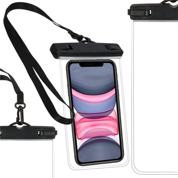 Husa telefon subacvatica waterproof impermeabila, universala, 180x110mm, cu snur - imagine 22