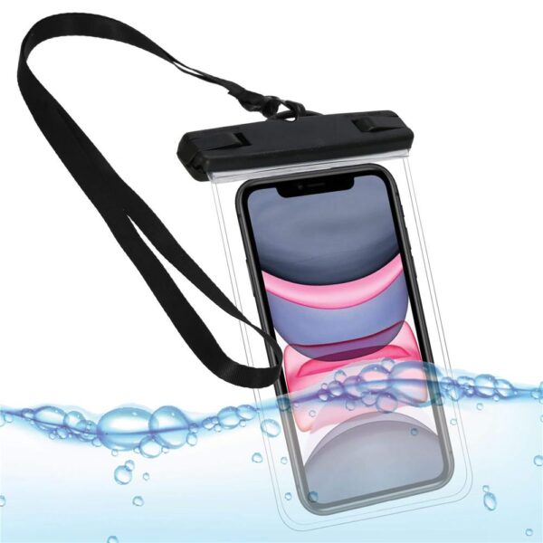 Husa telefon subacvatica waterproof impermeabila, universala, 180x110mm, cu snur - imagine 24