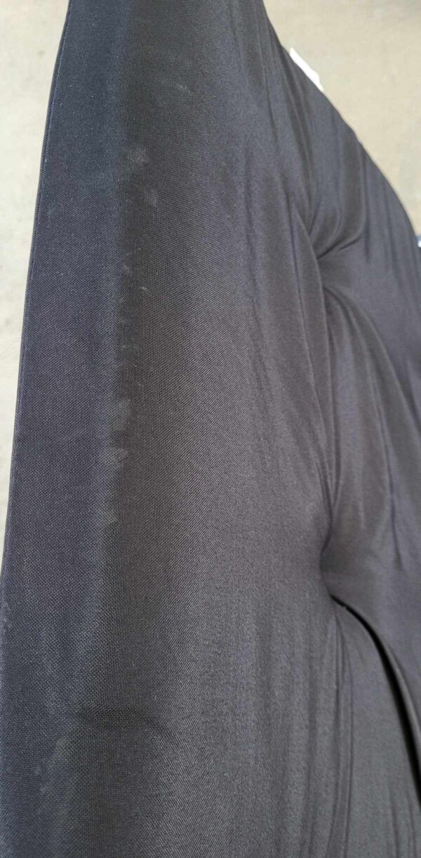 RESIGILAT: SONGMICS Sezlong pliabil, cu saltea groasa si tetiera, spatar reglabil, maxim 150kg, 183x60x39cm, negru - imagine 4