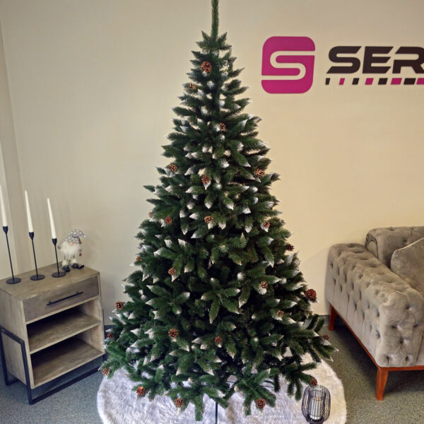 Brad artificial Christmas Deluxe by Sersimo, Danemark, 2D, 220cm - imagine 11