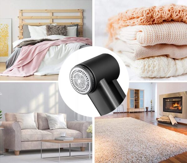 Aparat de curatat scame, 3 trepte, afisaj LCD, incarcare USB, pentru toate tipurile tesaturi - imagine 10