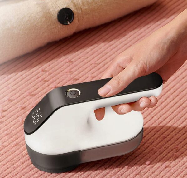 Aparat de curatat scame, 3 trepte, afisaj LCD, incarcare USB, pentru toate tipurile de tesaturi - imagine 9