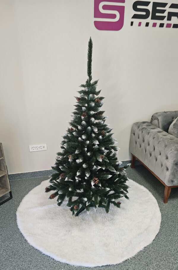 Brad artificial Christmas Deluxe by Sersimo, Danemark, 2D, 150cm - imagine 12