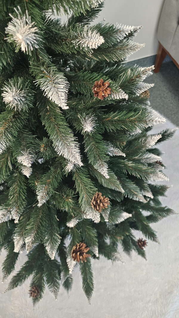 Brad artificial Christmas Deluxe by Sersimo, Danemark, 2D, 150cm - imagine 14