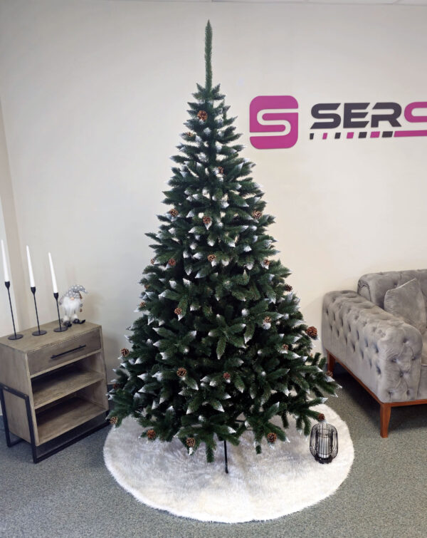 Brad artificial Christmas Deluxe by Sersimo, Danemark, 2D, 220cm - imagine 6