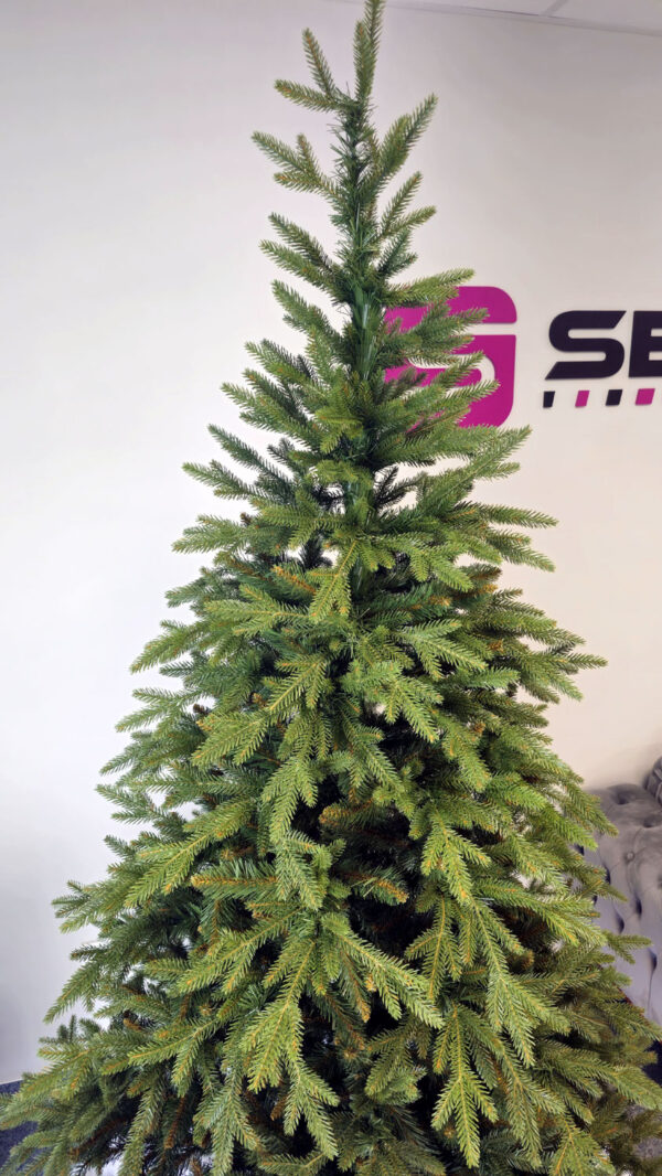 Brad artificial Christmas Deluxe by Sersimo, Nature, 2D+3D, 230cm - imagine 7