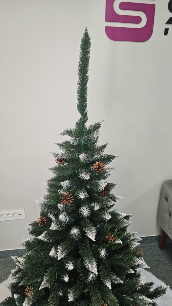 Brad artificial Christmas Deluxe by Sersimo, Danemark, 2D, 150cm - imagine 7