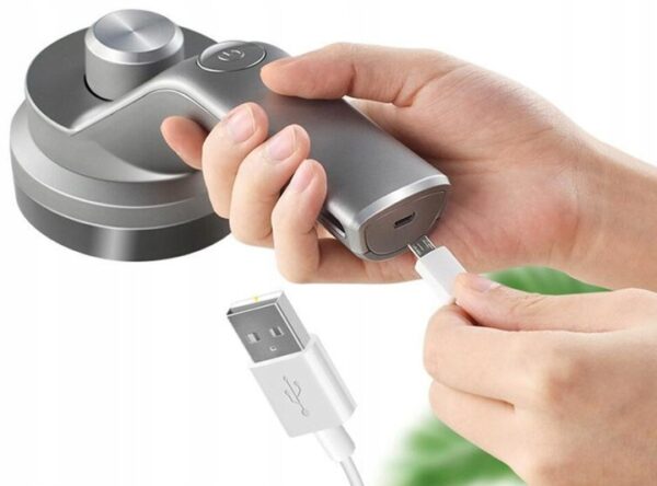 Aparat de curatat scame, 3 trepte, afisaj LCD, incarcare USB, pentru toate tipurile tesaturi - imagine 3