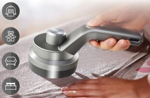 Aparat de curatat scame, 3 trepte, afisaj LCD, incarcare USB, pentru toate tipurile tesaturi - imagine 8