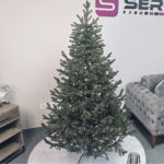 Brad artificial Christmas Deluxe by Sersimo, Viena verde, 3D, 180cm