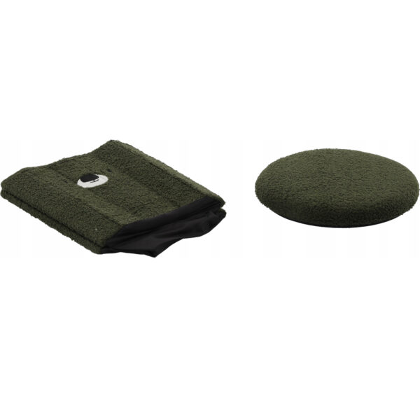 Taburet pentru copii, pliabil cu spatiu depozitare, 80kg, 28×34 cm, verde - imagine 8