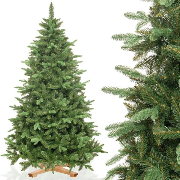 Brad artificial Christmas Deluxe by Sersimo, Siberian Premium, 2D+3D, 240cm - imagine 13