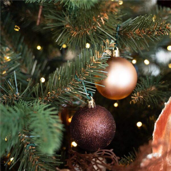 Brad artificial Christmas Deluxe by Sersimo, Siberian Premium, 2D+3D, 240cm - imagine 34