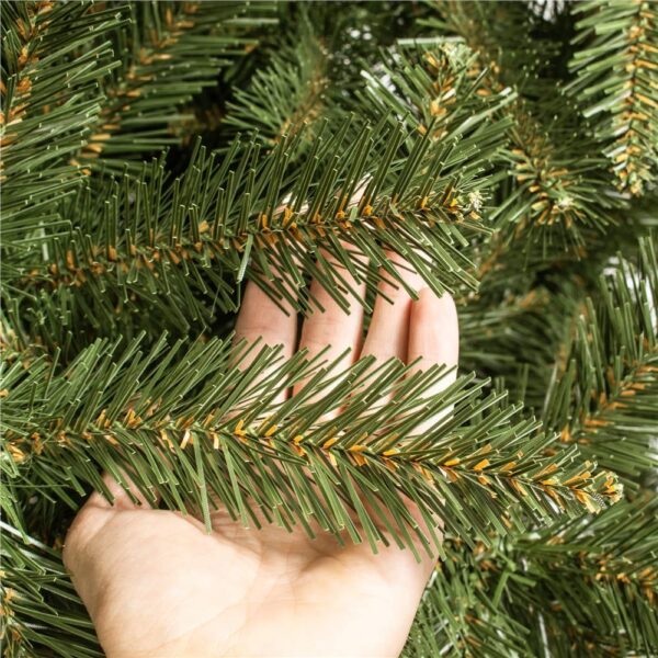 Brad artificial Christmas Deluxe by Sersimo, Caucazian Premium, 2D, 220cm - imagine 15