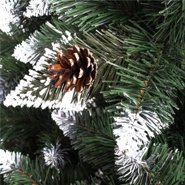 Brad artificial Christmas Deluxe by Sersimo, Daimond Premium, 2D, 220cm - imagine 19