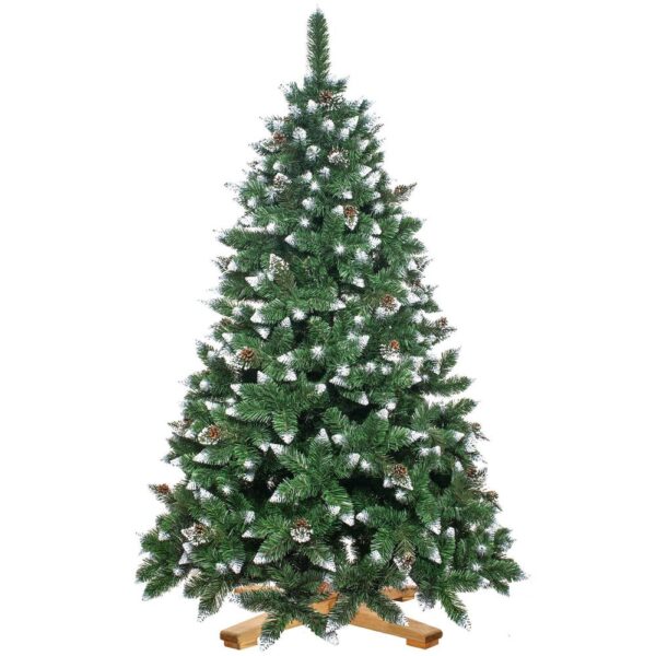 Brad artificial Christmas Deluxe by Sersimo, Daimond Premium, 2D, 220cm - imagine 20