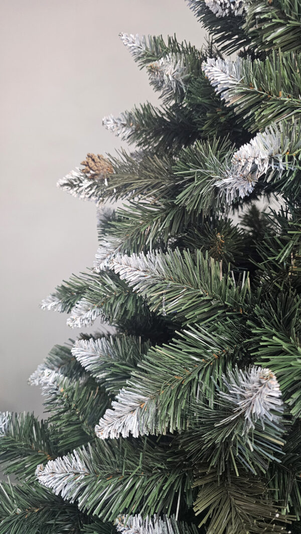 Brad artificial Christmas Deluxe by Sersimo, Daimond Premium, 2D, 220cm - imagine 14