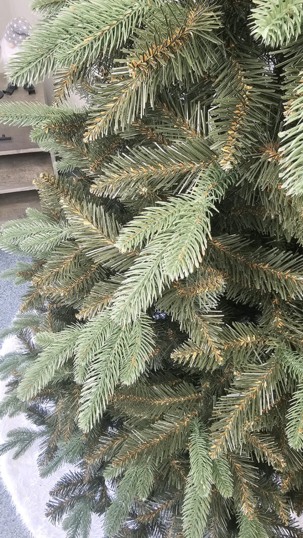 Brad artificial Christmas Deluxe by Sersimo, Siberian Premium, 2D+3D, 240cm - imagine 11