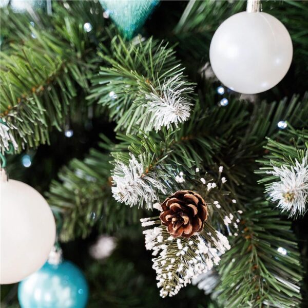 Brad artificial Christmas Deluxe by Sersimo, Daimond Premium, 2D, 220cm - imagine 23