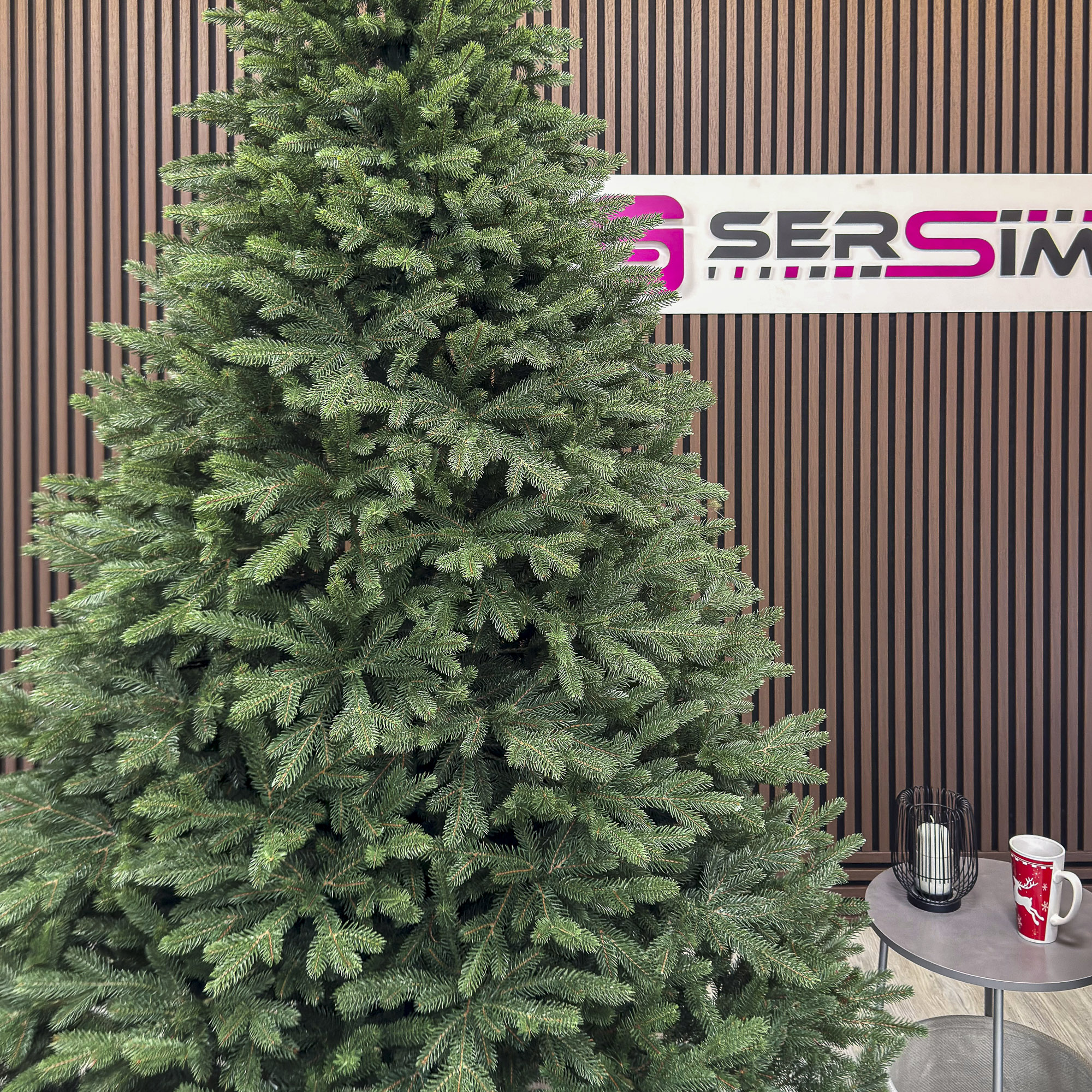 Brad artificial Christmas Deluxe by Sersimo, Alpin Select, integral 3D, 300 cm - imagine 2