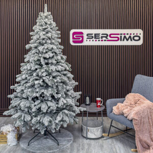 Brad artificial Christmas Deluxe by Sersimo, Kovalivka Select nins, integral 3D, 230cm