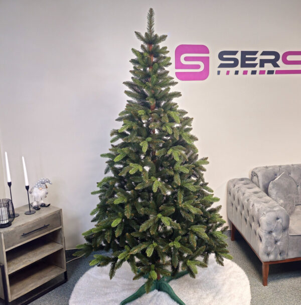 Brad artificial Christmas Deluxe by Sersimo, Victoria Special, 2D+3D, 220cm - imagine 2