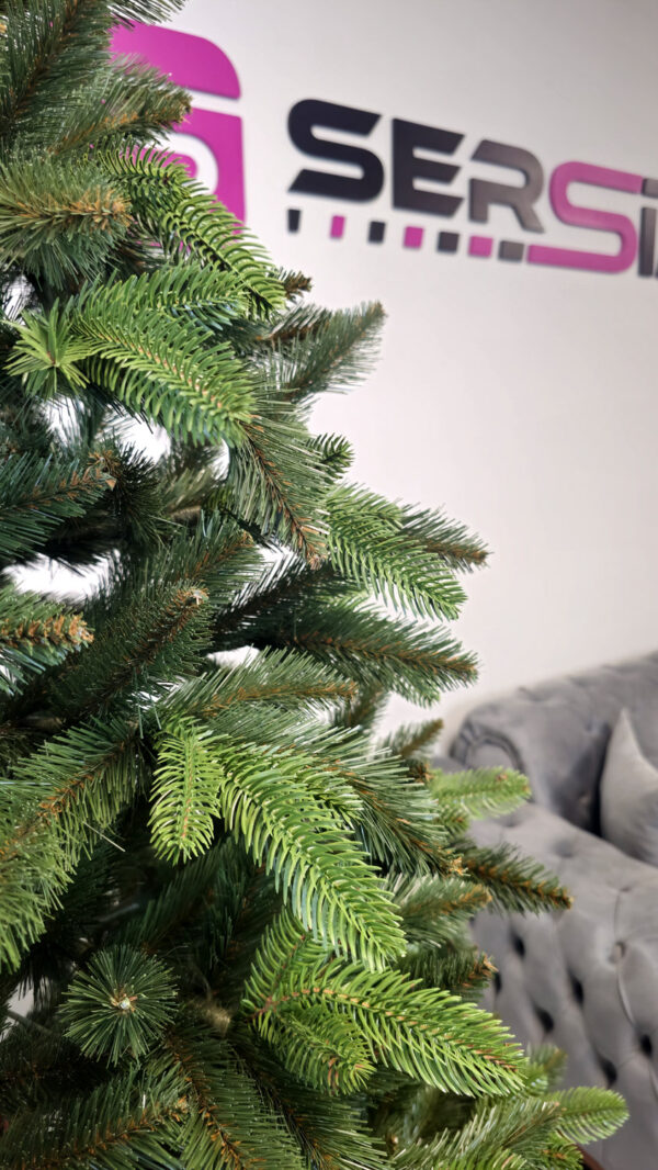 Brad artificial Christmas Deluxe by Sersimo, Victoria Special, 2D+3D, 220cm - imagine 16