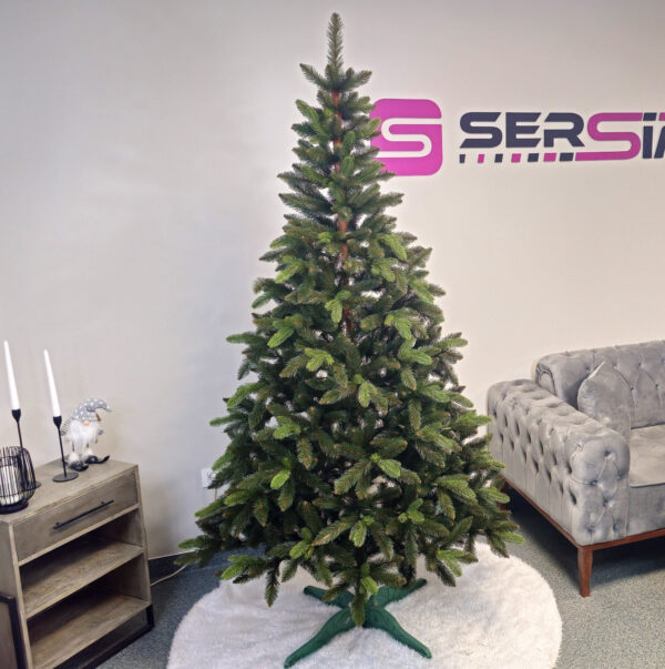 Brad artificial Christmas Deluxe by Sersimo, Victoria Special, 2D+3D, 220cm - imagine 19