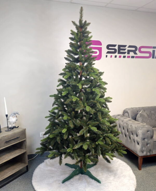 Brad artificial Christmas Deluxe by Sersimo, Victoria Special, 2D+3D, 220cm - imagine 5