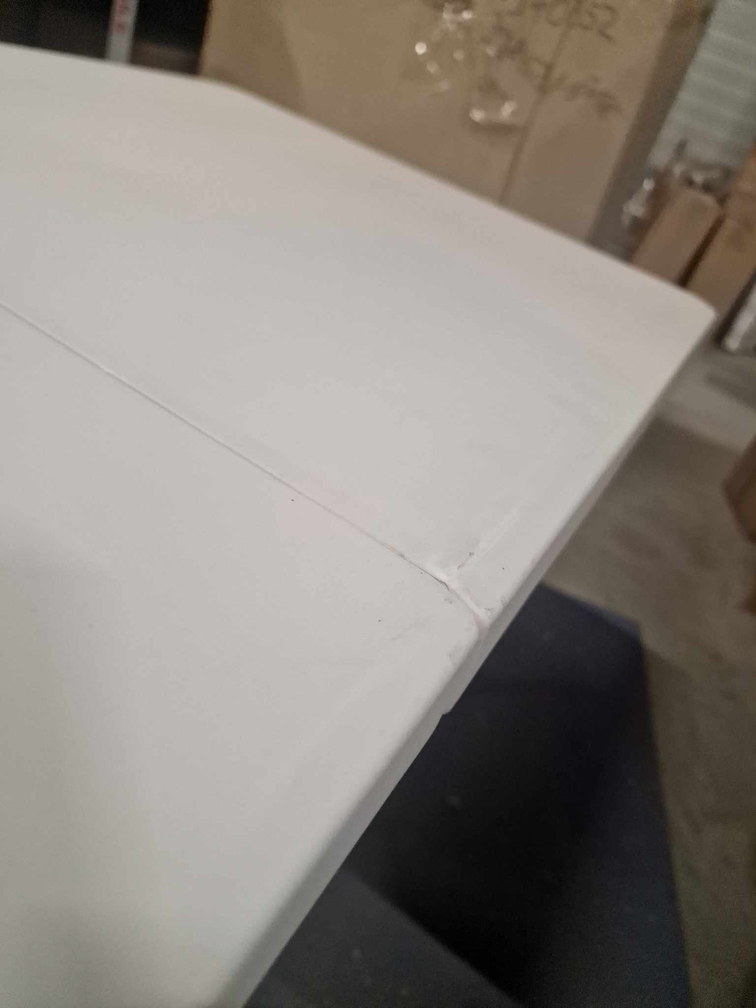 RESIGILAT: Masa dreptunghiulara pliabila multifunctionala, 120x75x60cm, alba - imagine 4