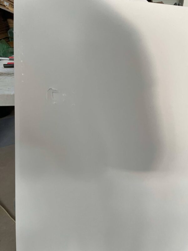RESIGILAT: Masa dreptunghiulara pliabila multifunctionala, 180x70x74cm, alba - imagine 3