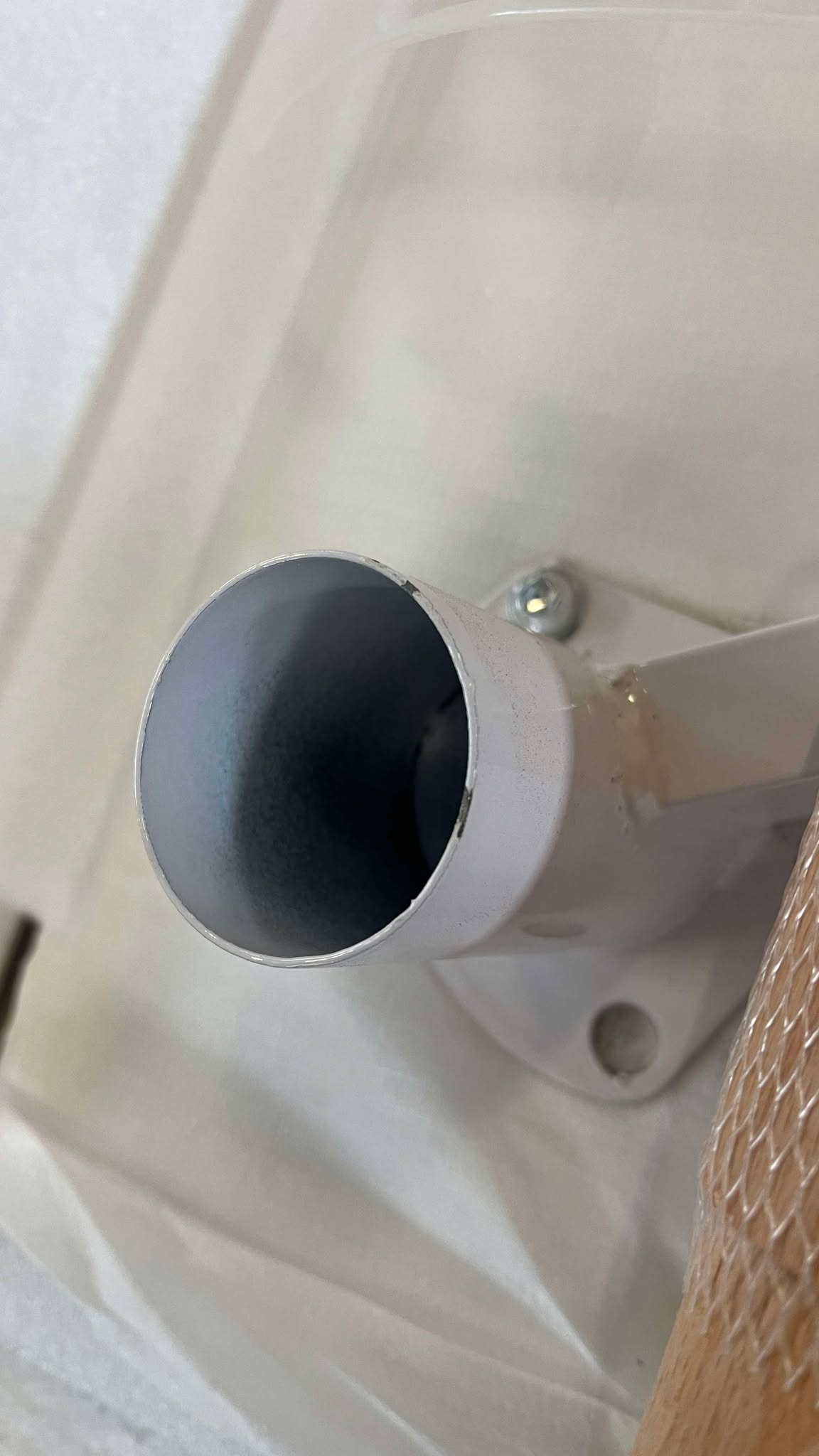 RESIGILAT: Masa dining bucatarie, dreptunghiulara, 120x80x74 cm, Blat MDF, Picioare lemn, Alb - imagine 3