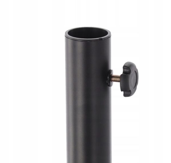 Suport baza pentru umbrele de gradina, din beton, 45 cm diametru, 16kg, negru - imagine 2