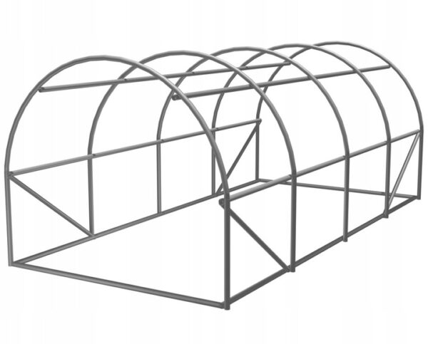 Folie pentru sera de gradina, 6x3 m, material PE 140 g/m, rezistenta la UV4, verde transparent - imagine 10