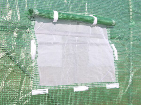 Folie pentru sera de gradina, 6x3 m, material PE 140 g/m, rezistenta la UV4, verde transparent - imagine 14
