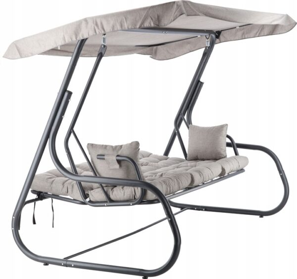 Balansoar leagan pat 3 persoane Sersimo Estrela, greutate maxima 300kg - imagine 9