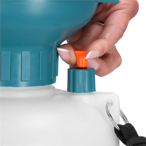 Pompa de stropit manual 5L cu lance reglabila 63 cm, 2 duze si curea de umar - imagine 12