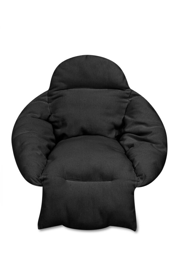 Perna pentru scaun rotund tip leagan suspendat, dimensiune XXL, negru - imagine 8