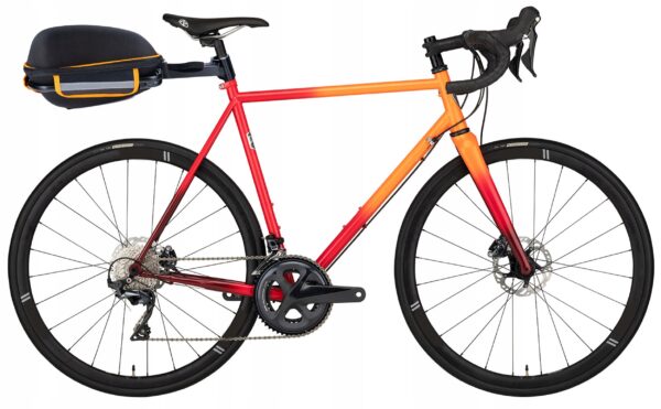 Geanta bicicleta cu prindere pe portbagaj tija sa 28x19x17 cm, 10L, poliester, borseta spate cu suport aluminiu, negru - imagine 3