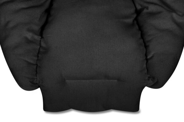 Perna pentru scaun rotund tip leagan suspendat, dimensiune XXL, negru - imagine 6