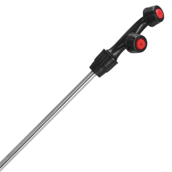 Pompa de stropit manual 5L cu lance reglabila 63 cm, 2 duze si curea de umar - imagine 5