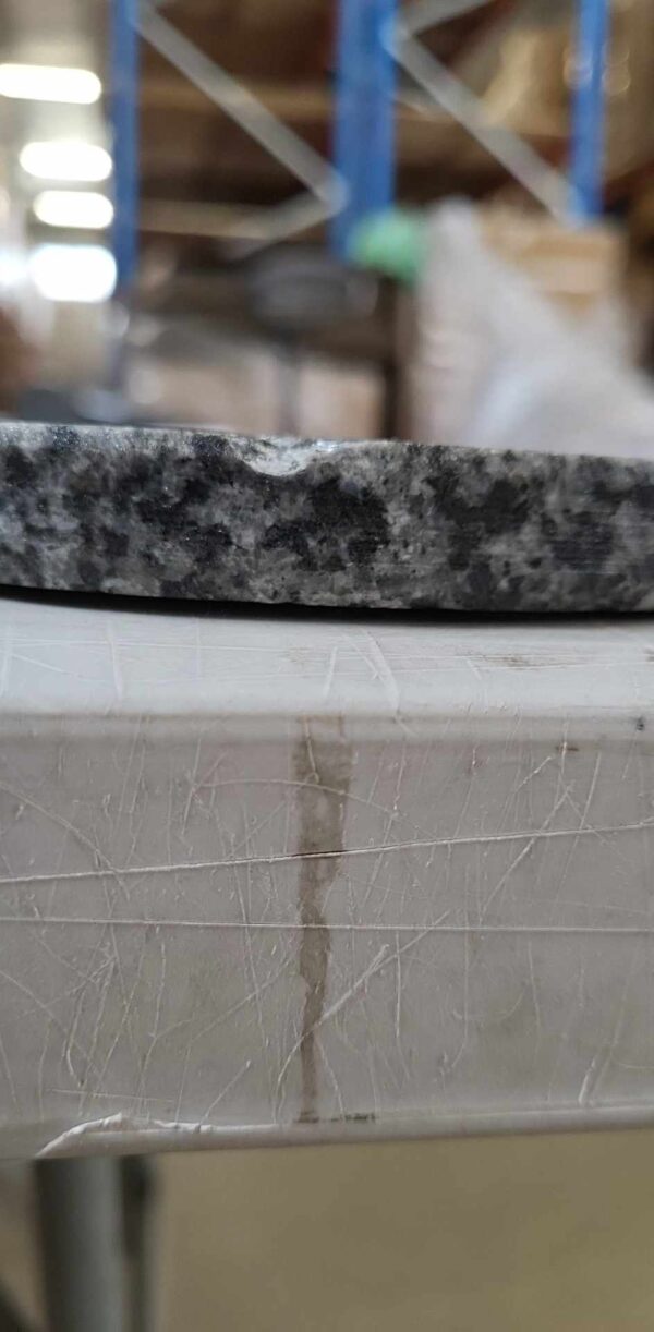 RESIGILAT: Suport prosoape de bucatarie din bambus cu suport de granit, 29cm - imagine 2
