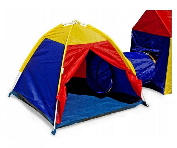 Set corturi de joaca 5 in 1 cu tunele si casuta, pliabil, pentru interior si exterior, multicolor - imagine 8
