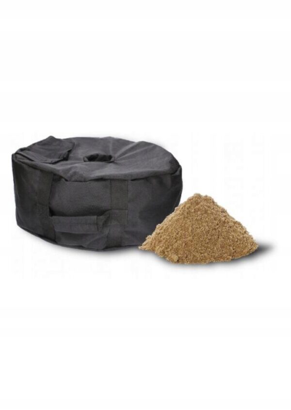 Suport umplere umbrela 47x18 cm, sac cu manere, inchidere velcro, poliester impermeabil, negru - imagine 2