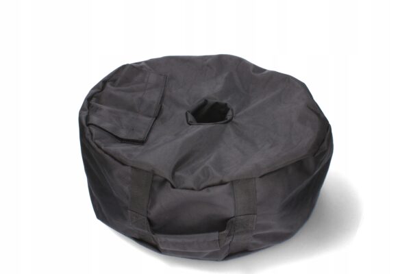 Suport umplere umbrela 47x18 cm, sac cu manere, inchidere velcro, poliester impermeabil, negru - imagine 6