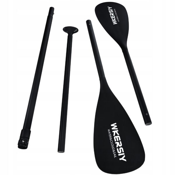 Set SUP gonflabil, 340x82x15 cm, albastru – stand-up paddle, 180 kg, scaun caiac si accesorii - imagine 14