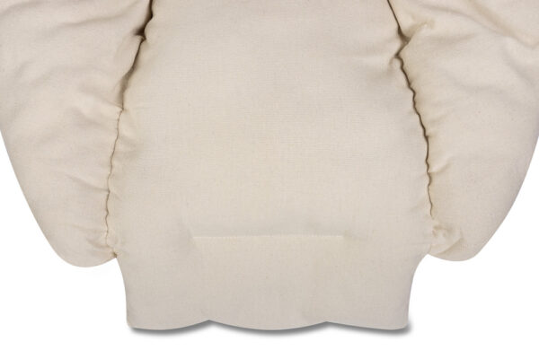 Perna mare pentru leagan tip cuib 64x56x66 cm, cu suport pentru picioare si cap, ecru - imagine 5