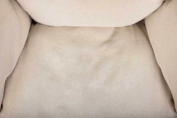 Perna pentru leagan tip cuib 56x63x36 cm, umplutura moale, ecru - imagine 3